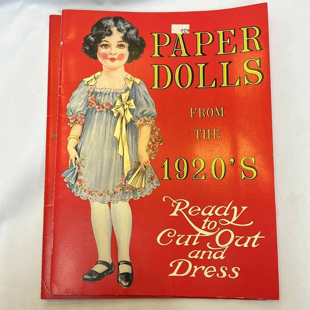 Set of 2 1983 Uncut Cut-out Paper Doll Books